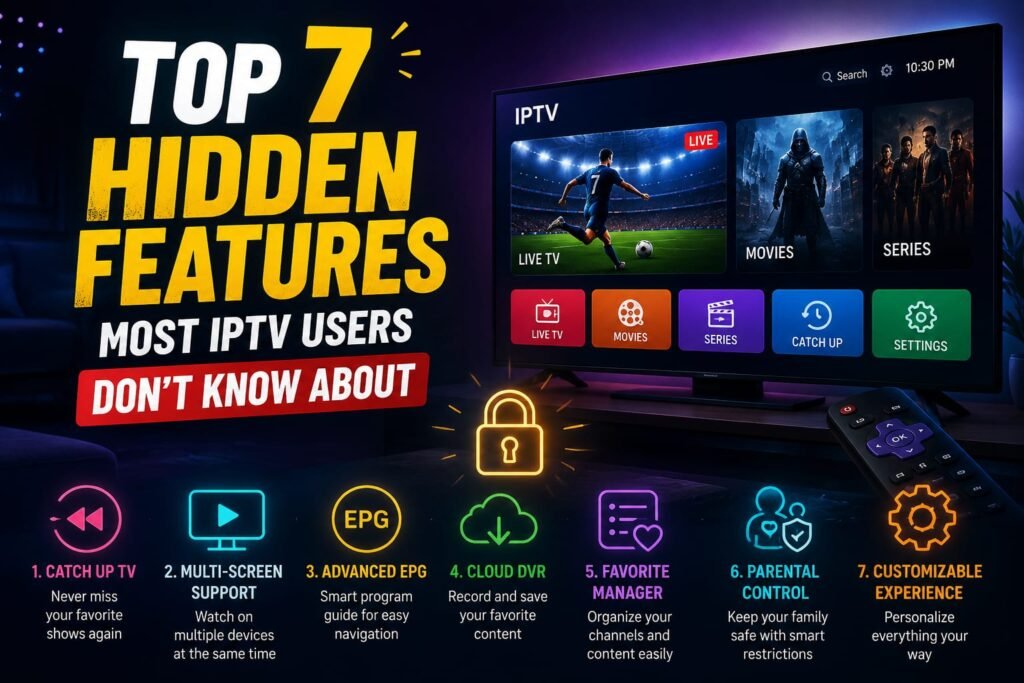 Top 7 Hidden IPTV Features Most Users Don't Know About - 4KTVPlan