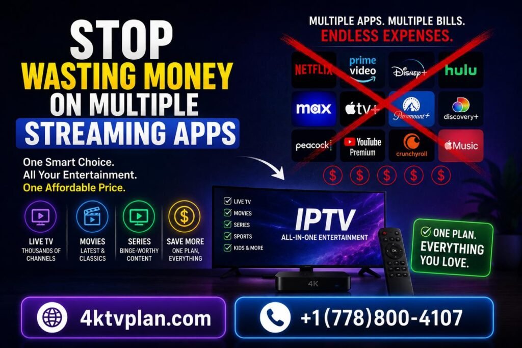 Stop Wasting Money on Multiple Streaming Apps