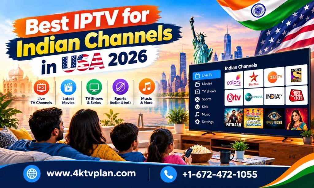Best IPTV for Indian Channels in USA 2026