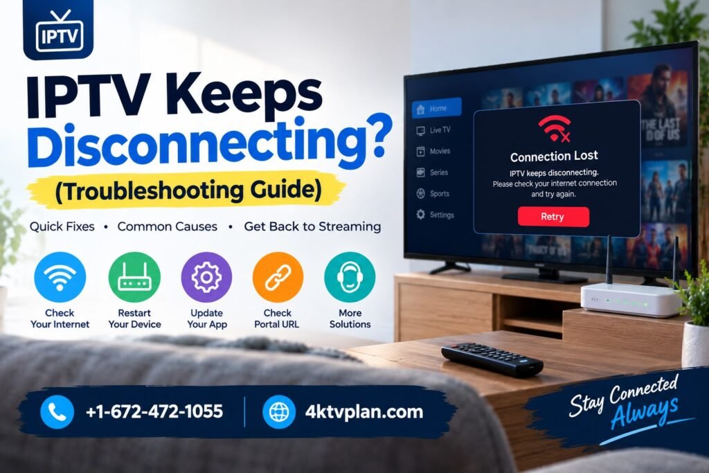 IPTV Keeps Disconnecting? A Complete Troubleshooting Guide